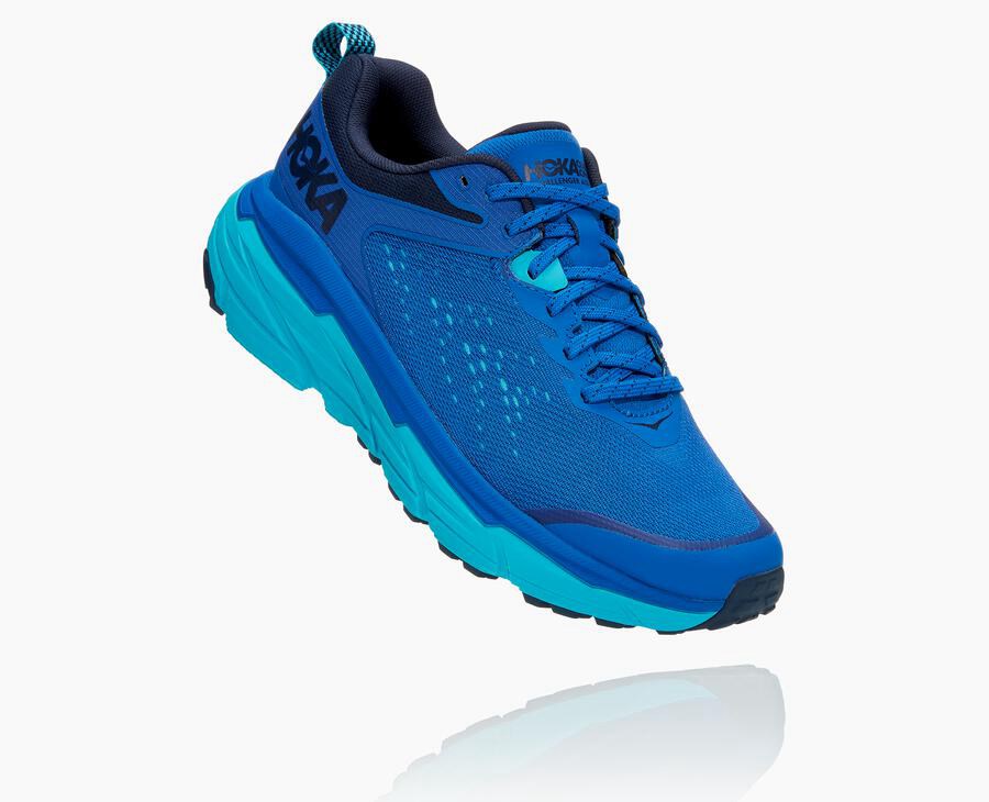 Hoka One One Trainers Mens Blue - Challenger ATR 6 - 05793KRCJ